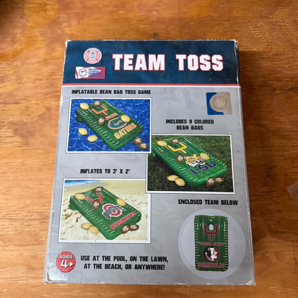 Florida Seminoles Team Toss Inflatable Bean Bag Toss Game